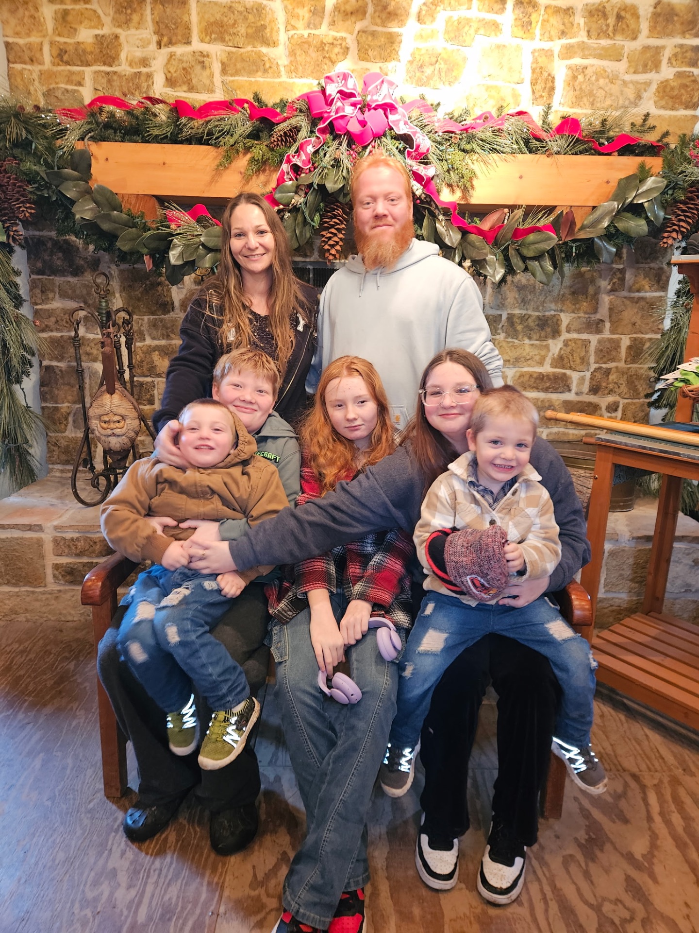 Anthony E. Conner Jr. with his family